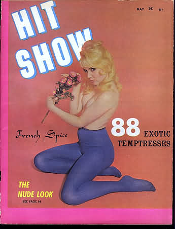 Hit Show May 1961 magazine back issue Hit Show magizine back copy 
