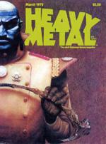 Heavy Metal March 1978 magazine back issue Heavy Metal magizine back copy Charles Vess Richard Corben and Thomas Bridges bring you Heavy Metal Magazine Volume 1 Number 12
