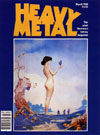 Heavy Metal March 1980 magazine back issue cover image