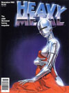 Heavy Metal November 1980 magazine back issue cover image