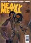 Heavy Metal November 1983 magazine back issue cover image