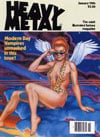 Heavy Metal January 1984 Magazine Back Copies Magizines Mags