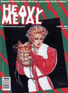 Olivia De Berardinis magazine pictorial Heavy Metal Winter 1988