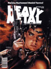 Heavy Metal September 1990 magazine back issue cover image