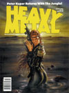 Heavy Metal March 1992 magazine back issue cover image