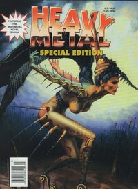 Heavy Metal December 1996 magazine back issue cover image