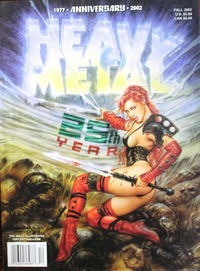 Heavy Metal Fall 2002 magazine back issue