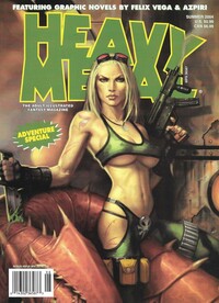 Heavy Metal Summer 2004 Magazine Back Copies Magizines Mags