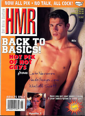 HMR (Hot Male Review) May 1998 magazine back issue HMR (Hot Male Review) magizine back copy 