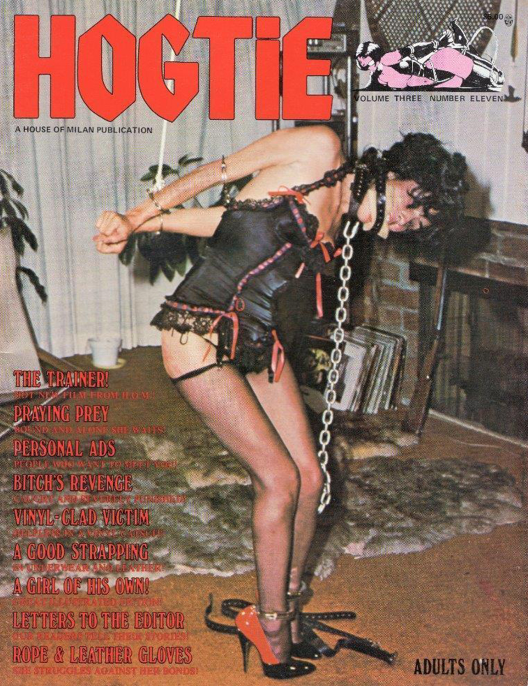 Hogtie Vol. 3 # 11 magazine back issue Hogtie magizine back copy 