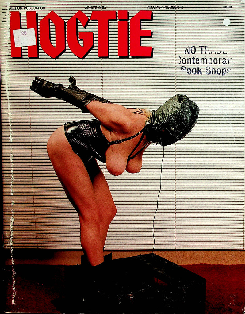 Hogtie Vol. 4 # 11 magazine back issue Hogtie magizine back copy 