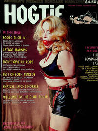 Hogtie Vol. 3 # 1 Magazine Back Copies Magizines Mags