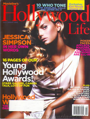 Hollywood Life July 2005 magazine back issue Hollywood Life magizine back copy 