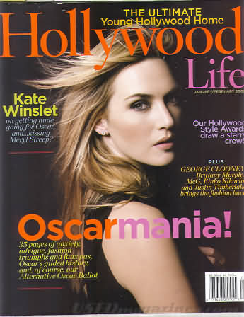 Hollywood Life January/February 2007 magazine back issue Hollywood Life magizine back copy 