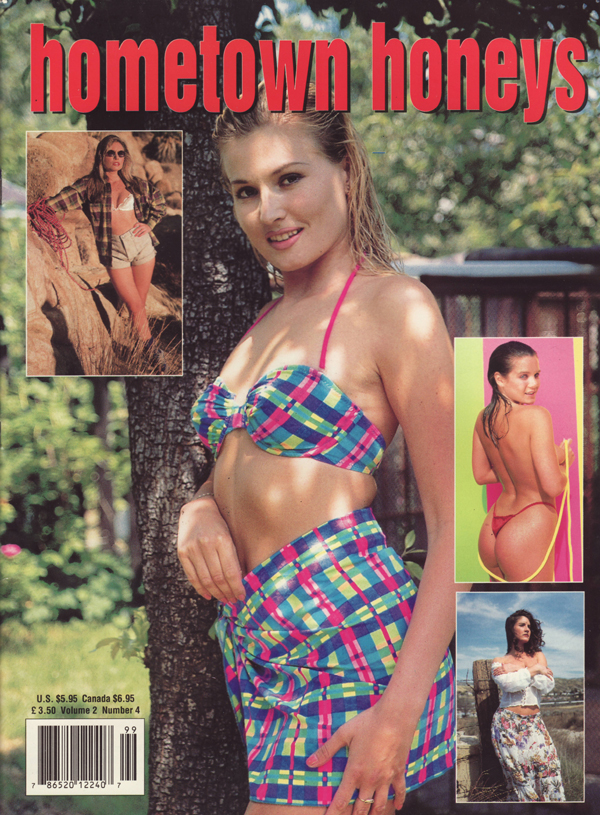 Hometown Honeys Vol. 2 # 4 magazine back issue Hometown Honeys magizine back copy salsa summer hometwon honey ashley fields alberta canada summer breeze water wench wendy rebecca get