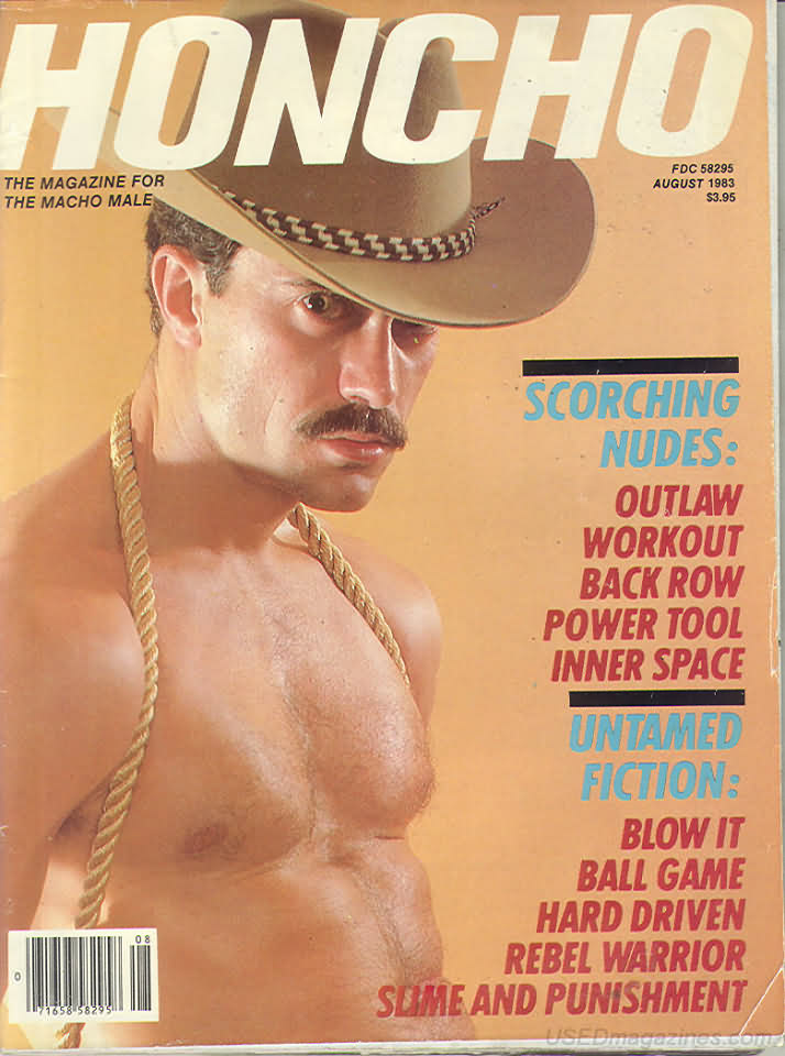 Honcho August 1983 magazine back issue Honcho magizine back copy Honcho August 1983 Gay Pornographic Adult Naked Mens Magazine Back Issue Published by Mavety Group. The Magazine For The Macho Male.