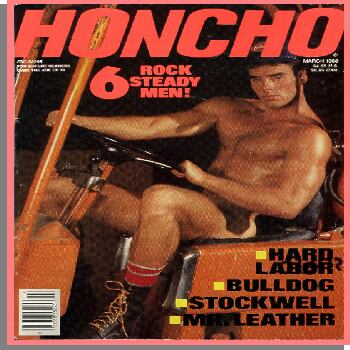 Honcho March 1988 magazine back issue Honcho magizine back copy Honcho March 1988 Gay Pornographic Adult Naked Mens Magazine Back Issue Published by Mavety Group. 6 Rock Steady Men!.