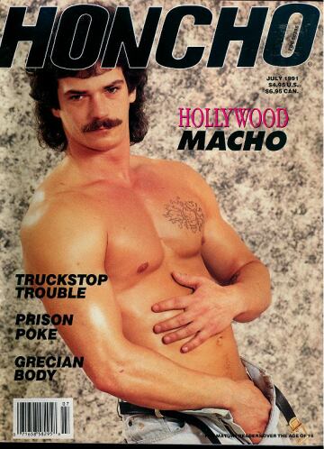 Honcho July 1991 magazine back issue Honcho magizine back copy Honcho July 1991 Gay Pornographic Adult Naked Mens Magazine Back Issue Published by Mavety Group. Hollywood Macho.