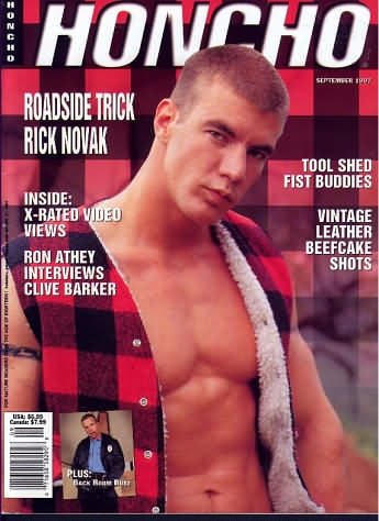 Honcho September 1997 magazine back issue Honcho magizine back copy Honcho September 1997 Gay Pornographic Adult Naked Mens Magazine Back Issue Published by Mavety Group. Roadside Trick Rick Novak.