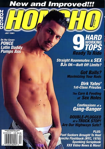 Honcho July 2001 magazine back issue Honcho magizine back copy Honcho July 2001 Gay Pornographic Adult Naked Mens Magazine Back Issue Published by Mavety Group. 9 Hard Working Tops Ready To Ride.