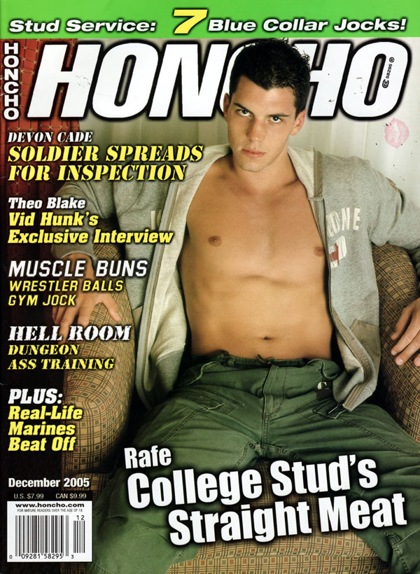 Honcho December 2005 magazine back issue Honcho magizine back copy december 2005 honcho magazine, college studs naked, hard cocks, gay magazine, gay men having sex, nu