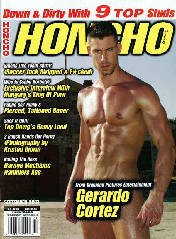 Honcho September 2007 magazine back issue Honcho magizine back copy honcho magazine september 2007, hot magazine for gay men, nude gay guys, hardcore xxx gay sex photos