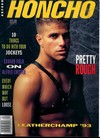 Honcho April 1993 magazine back issue cover image