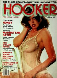 Hooker June 1982 Magazine Back Copies Magizines Mags