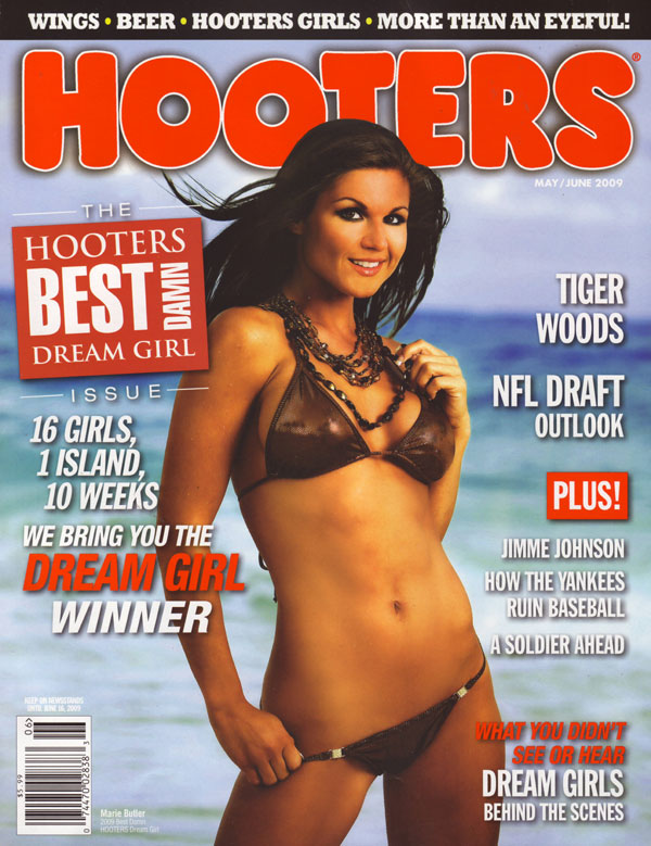 Hooters May/June 2009 magazine back issue Hooters magizine back copy hooters magazine 2009 issues sexy erotic pictorials bikini girls best of dream girls beer hooters gi
