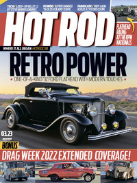 Hot Rod March 2023 magazine back issue