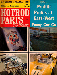 Hot Rod Parts February 1967 magazine back issue