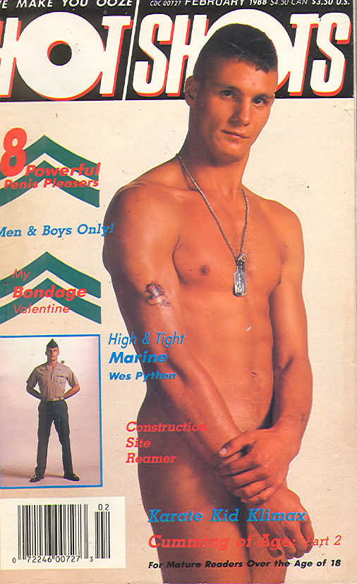 Hot Shots February 1988 magazine back issue Hot Shots by Year magizine back copy 
