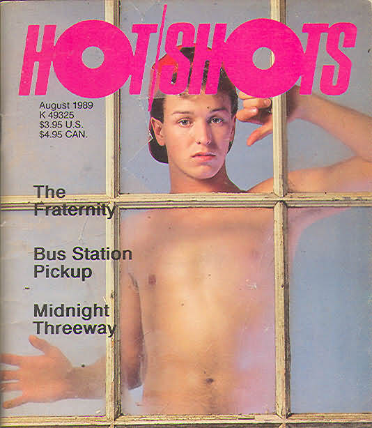 Hot Shots August 1989 magazine back issue Hot Shots by Year magizine back copy 