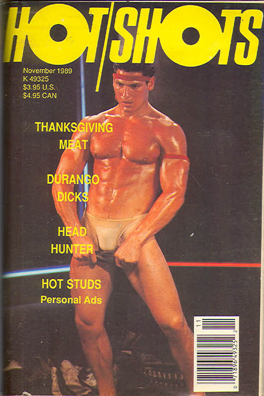Hot Shots November 1989 magazine back issue Hot Shots by Year magizine back copy 