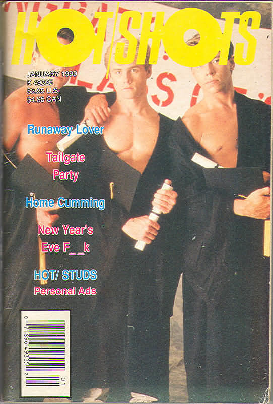 Hot Shots January 1990 magazine back issue Hot Shots by Year magizine back copy 
