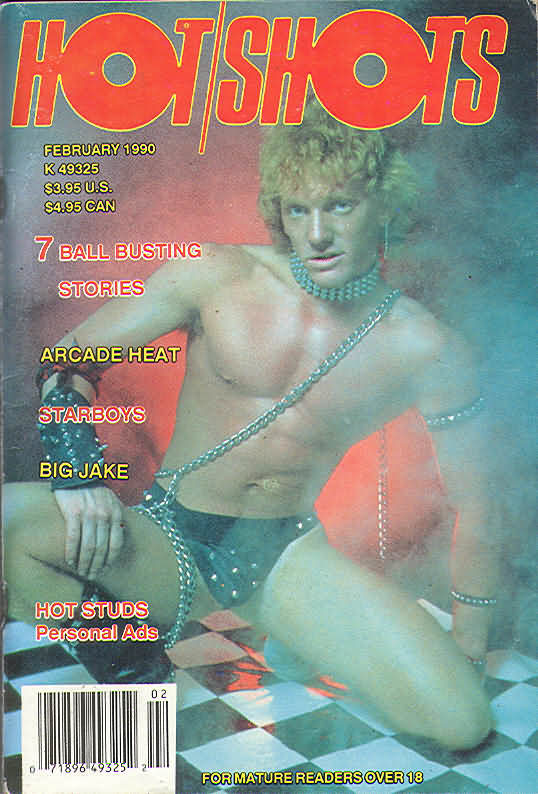 Hot Shots February 1990 magazine back issue Hot Shots by Year magizine back copy 