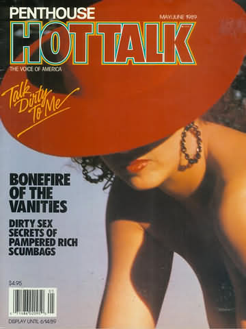 Hot Talk May 1989 magazine back issue Hot Talk magizine back copy 