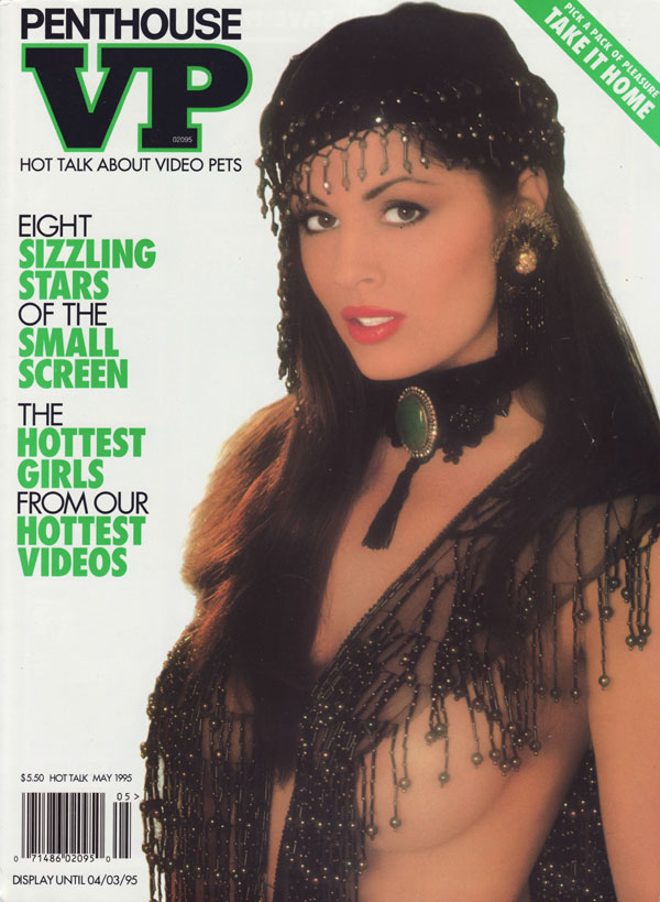 Hot Talk May 1995, VP magazine back issue Hot Talk magizine back copy penthouse video sizzling stars of the small screen hottest girls from hottest videos pack of pleasur