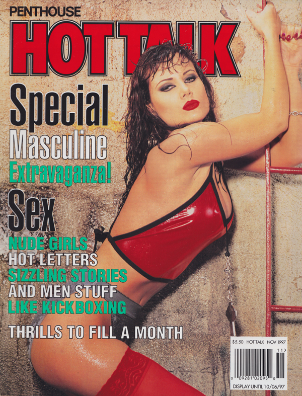 Hot Talk November 1997 magazine back issue Hot Talk magizine back copy SEX Screwin' Around, Nude Girls, Hot Letters,Sizzling Stories, Kickboxing, big-bang orgasms,stacked