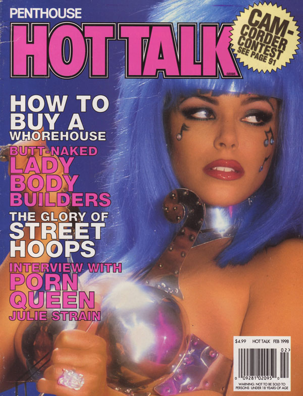 Hot Talk February 1998 magazine back issue Hot Talk magizine back copy hot talk magazine penthouse back issues horny wet girls xxx photos explicit sex pics pussy shots lez