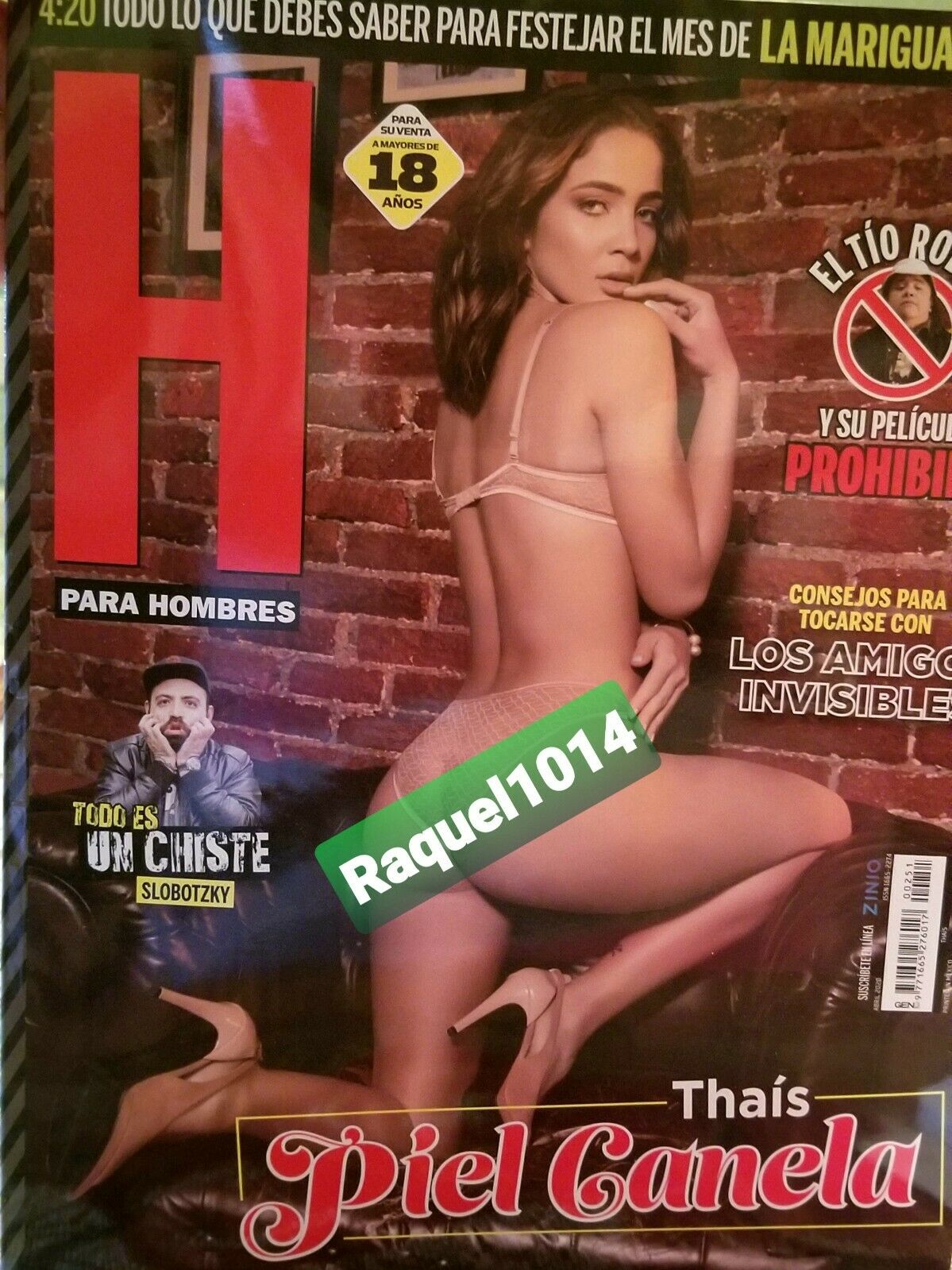 H Para Hombres April 2020 magazine back issue H Para Hombres magizine back copy 