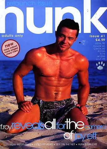 Hunk # 41 magazine back issue Hunk magizine back copy 