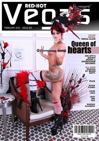 Hunnie # 5, February 2016, Red-Hot Vegas  magazine back issue