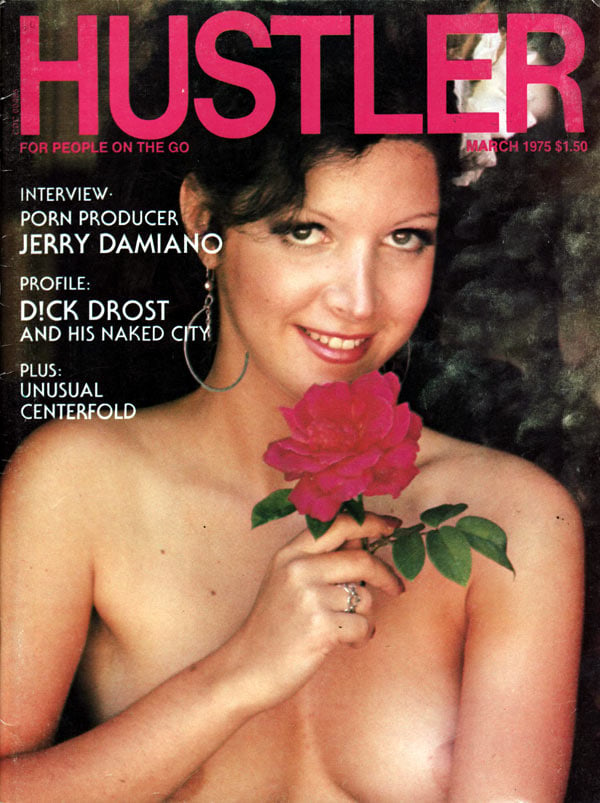 Hustler March 1975 magazine back issue Hustler magizine back copy hustler magazine back issues, amazing ladies nude, star interviews, adult comics, larry flynt,  1975