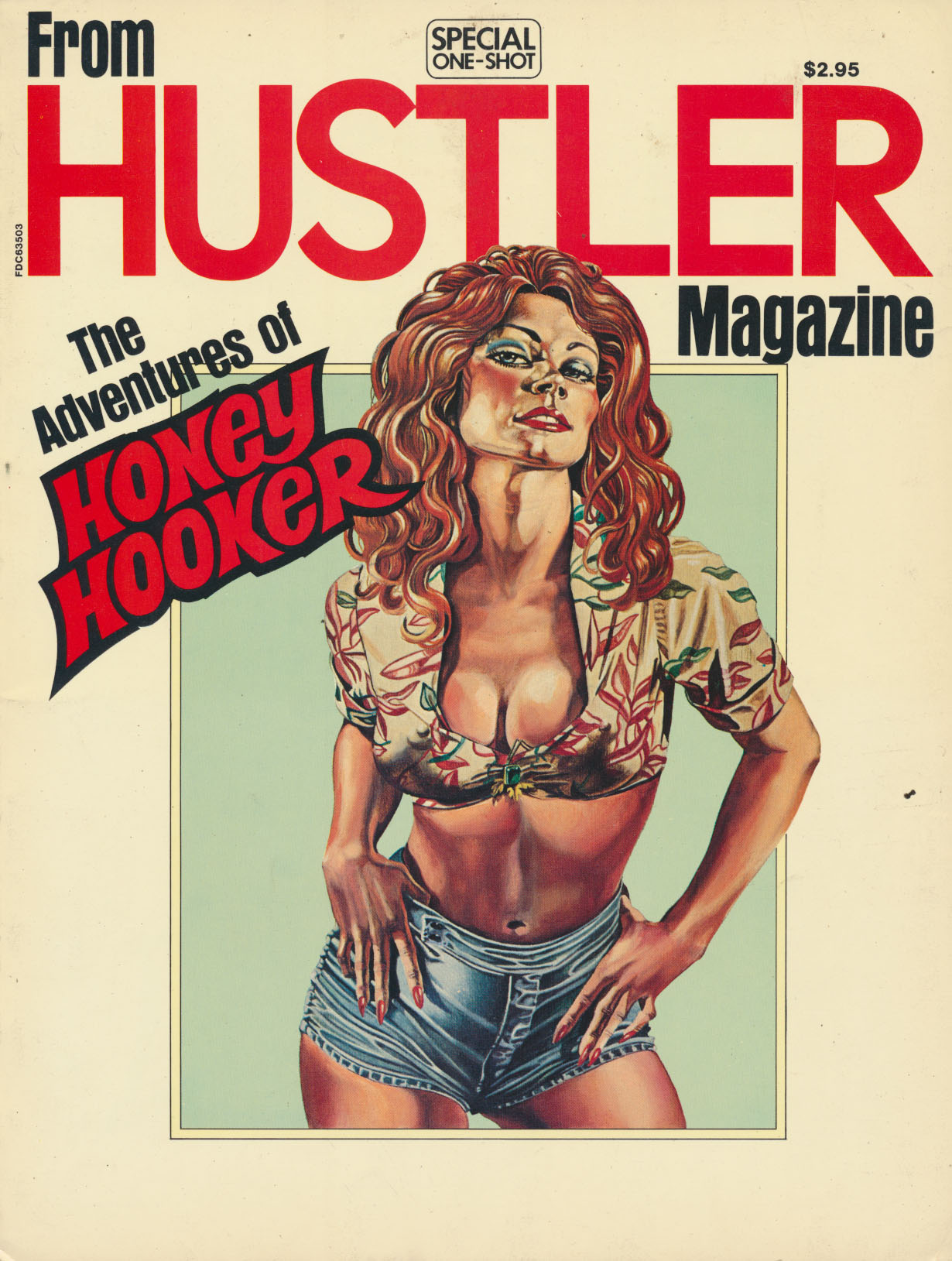 Hustler Special 1977, Honey Hooker magazine back issue Hustler magizine back copy 