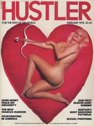 Hustler February 1978 magazine back issue Hustler magizine back copy hustler magazine back issues, amazing ladies nude, star interviews, adult comics, larry flynt,  1978