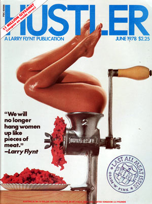 Hustler June 1978 magazine back issue Hustler magizine back copy hustler magazine back issues, amazing ladies nude, star interviews, adult comics, larry flynt,  1978
