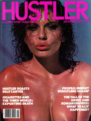 Hustler September 1979 magazine back issue Hustler magizine back copy Hustler September 1979 Adult Pornographic Magazine Back Issue Published by LFP, Larry Flynt Publications. Covergirl & Honey of the Month Centerfold Melanie Photographed by Suze Randall.