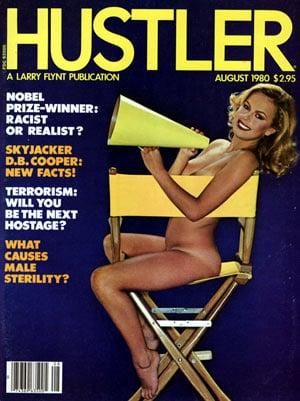 Hustler August 1980 magazine back issue Hustler magizine back copy hustler magazine back issues, amazing ladies nude, star interviews, adult comics, larry flynt,  1980