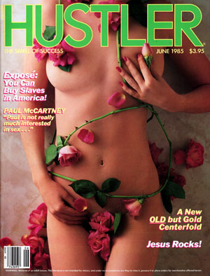Hustler June 1985 magazine back issue Hustler magizine back copy hustler magazine back issues, amazing ladies nude, star interviews, adult comics, larry flynt,  1985